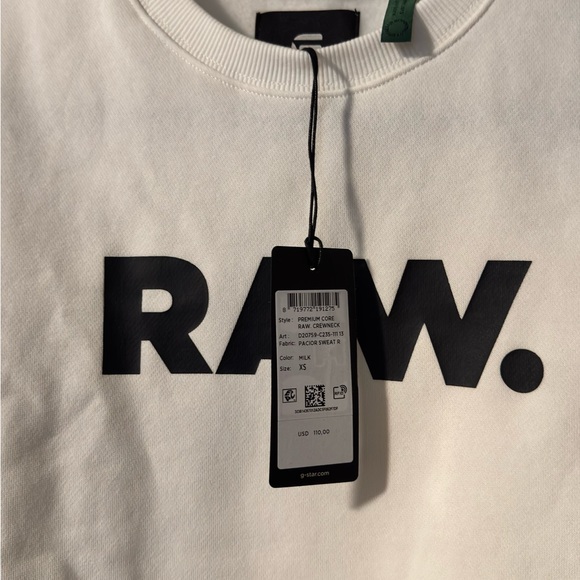 G-Star Raw Women's Premium Core Raw Crew Neck Sweatshirt
Size XSmall - Picture 3 of 4